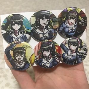 Danganronpa Tenko Chabashira Pinback Bu…